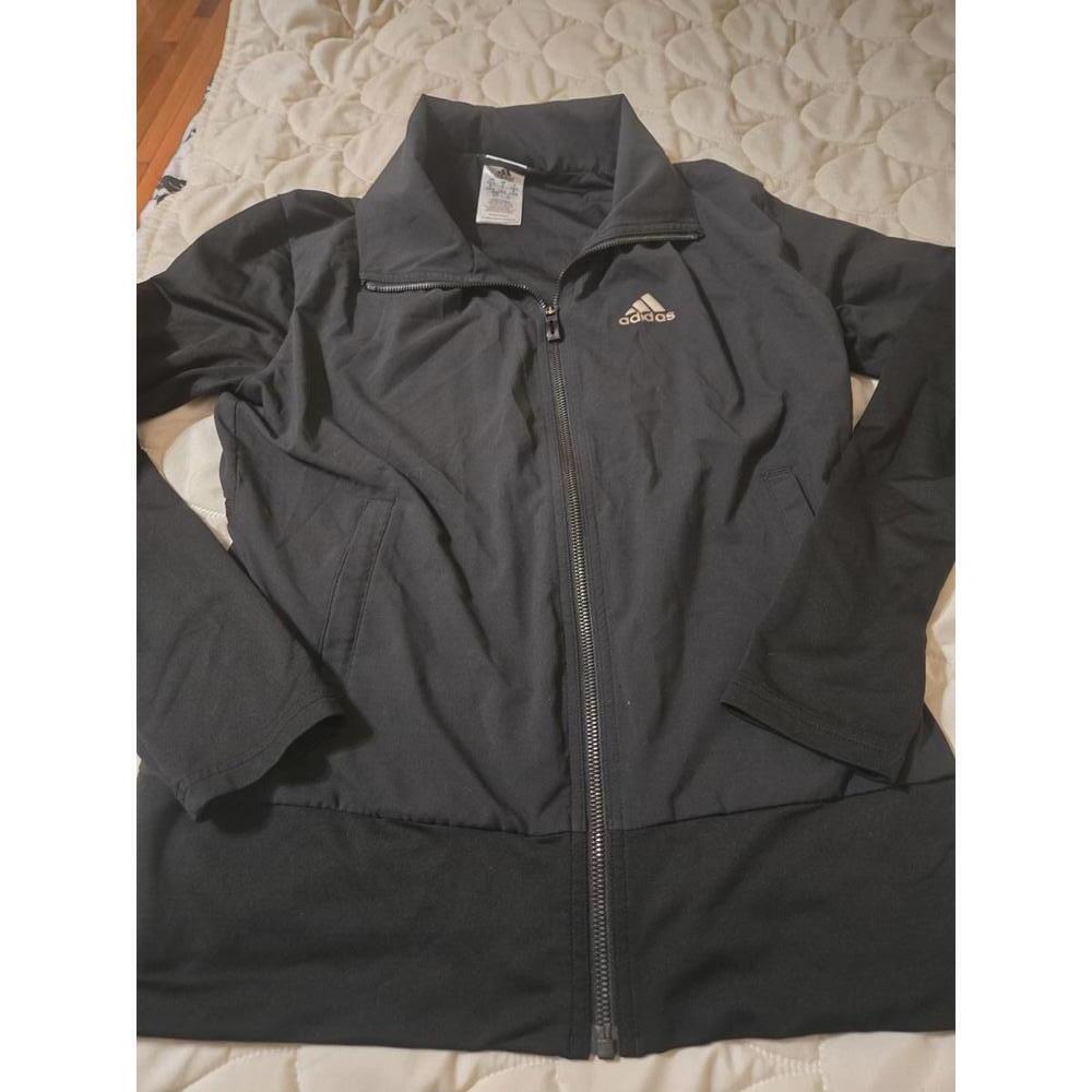 Adidas Women's Black Full Zip Activewear Jacket Size S